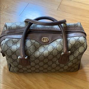 Vintage Gucci Boston bowler bag